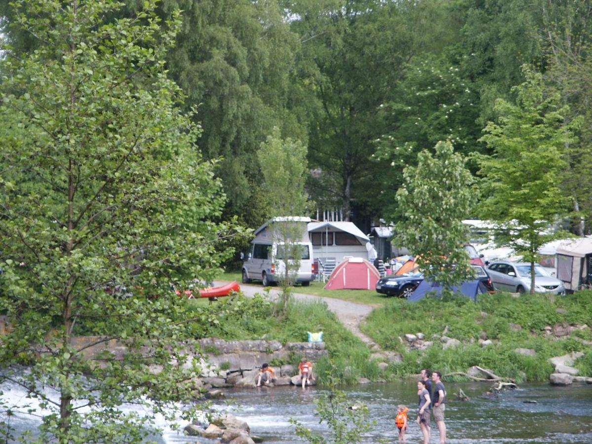 Ferienwohnungen Am Campingplatz Trendelburg Dış mekan fotoğraf
